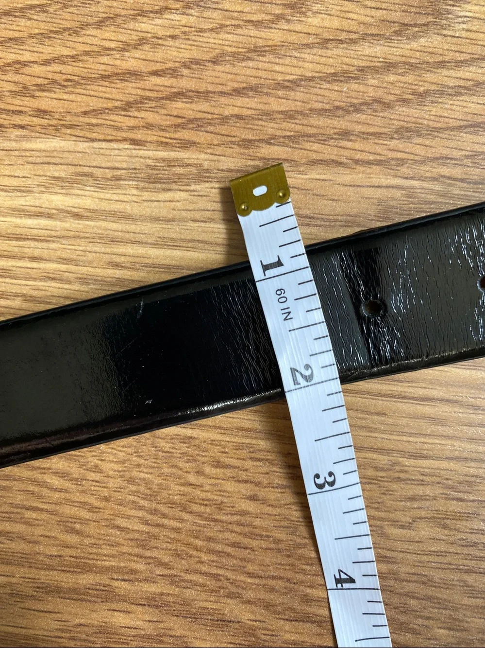 Calvin Klein Men's Black Genuine Leather, Buckle Dress Belt Size S